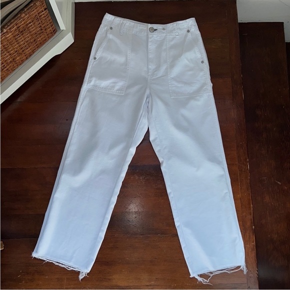 Rag & Bone Kaye Chino in White - Picture 13 of 15